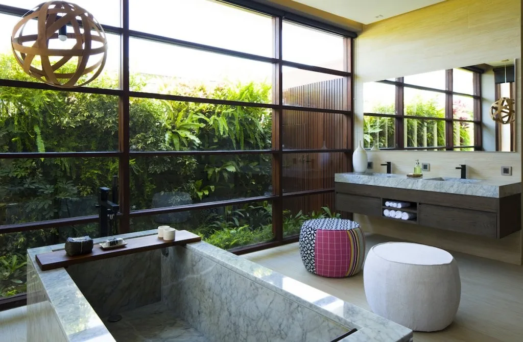 Stone Soaking Tub